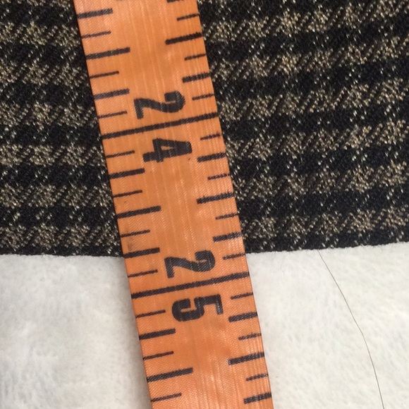 BRIGGS New York Tan snd Black Checkered pants with elastic waist band - Picture 14 of 16